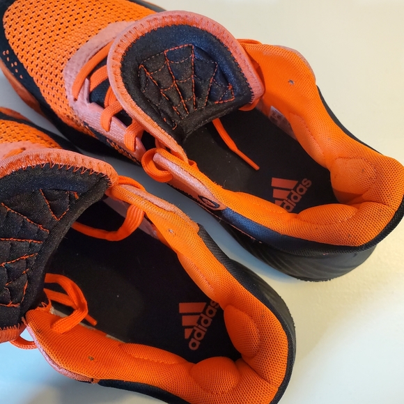 Adidas D.O.N Issue 1 Donovan Mitchell Spider Stamp Solar Red Orange Black Size 9 - Picture 16 of 16